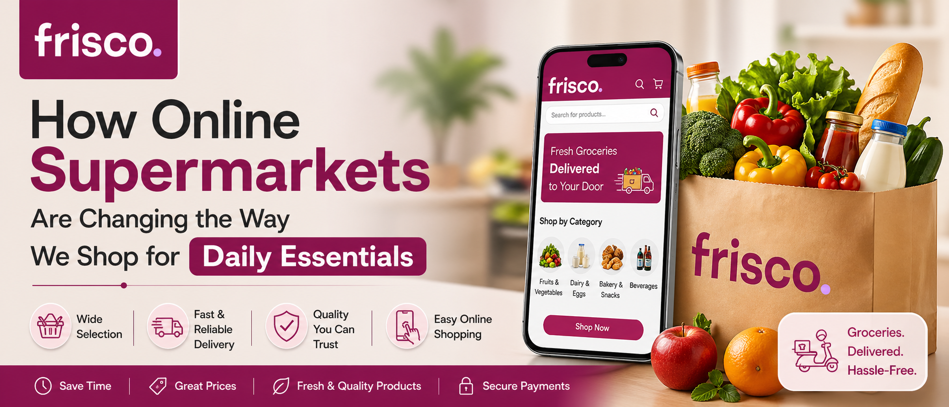 How Online Supermarkets Are Changing the Way We Shop for Daily Essentials