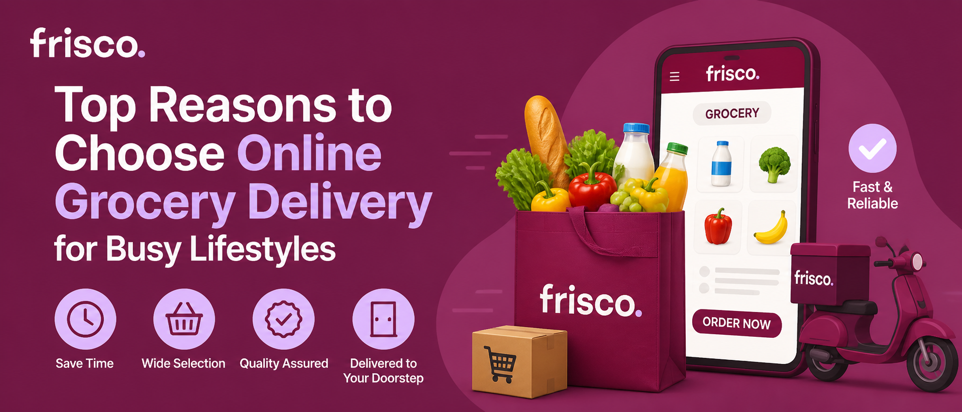 Top Reasons to Choose Online Grocery Delivery for Busy Lifestyles