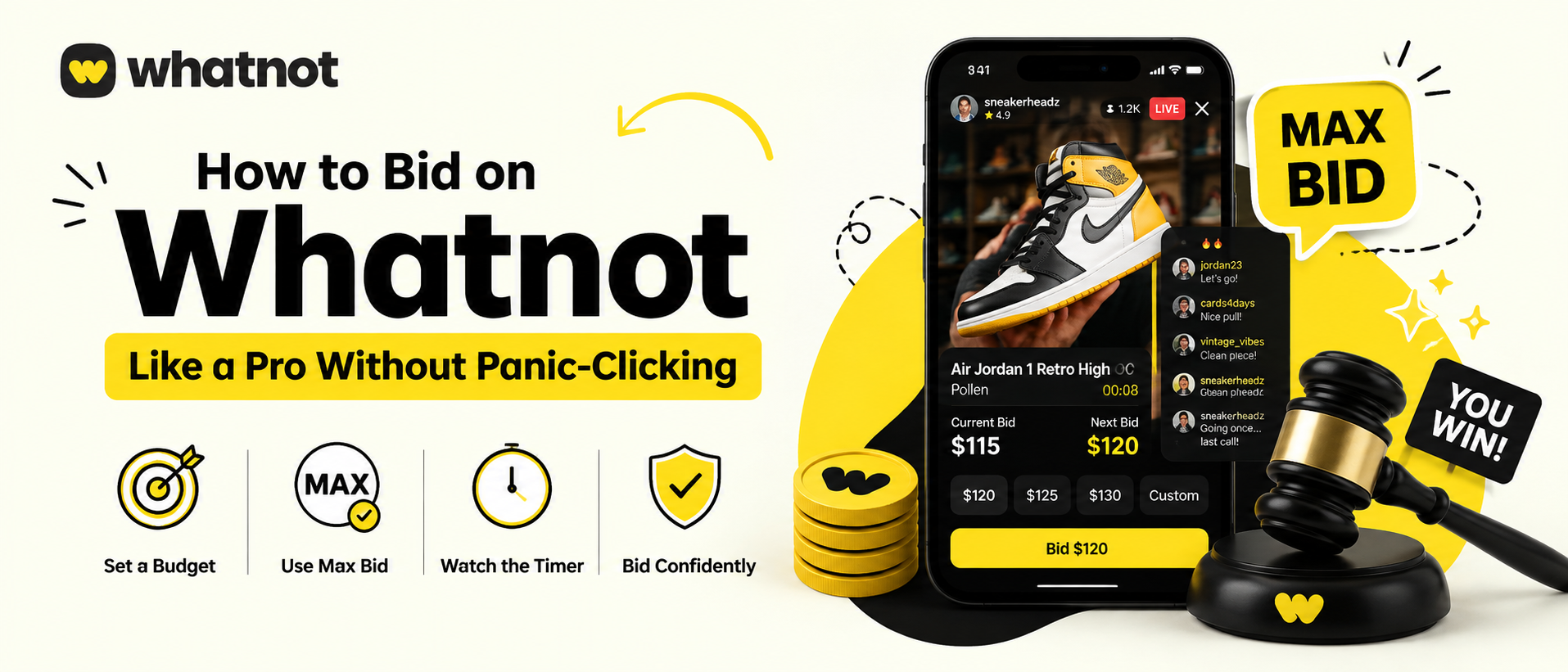 How to Bid on Whatnot Like a Pro Without Panic-Clicking