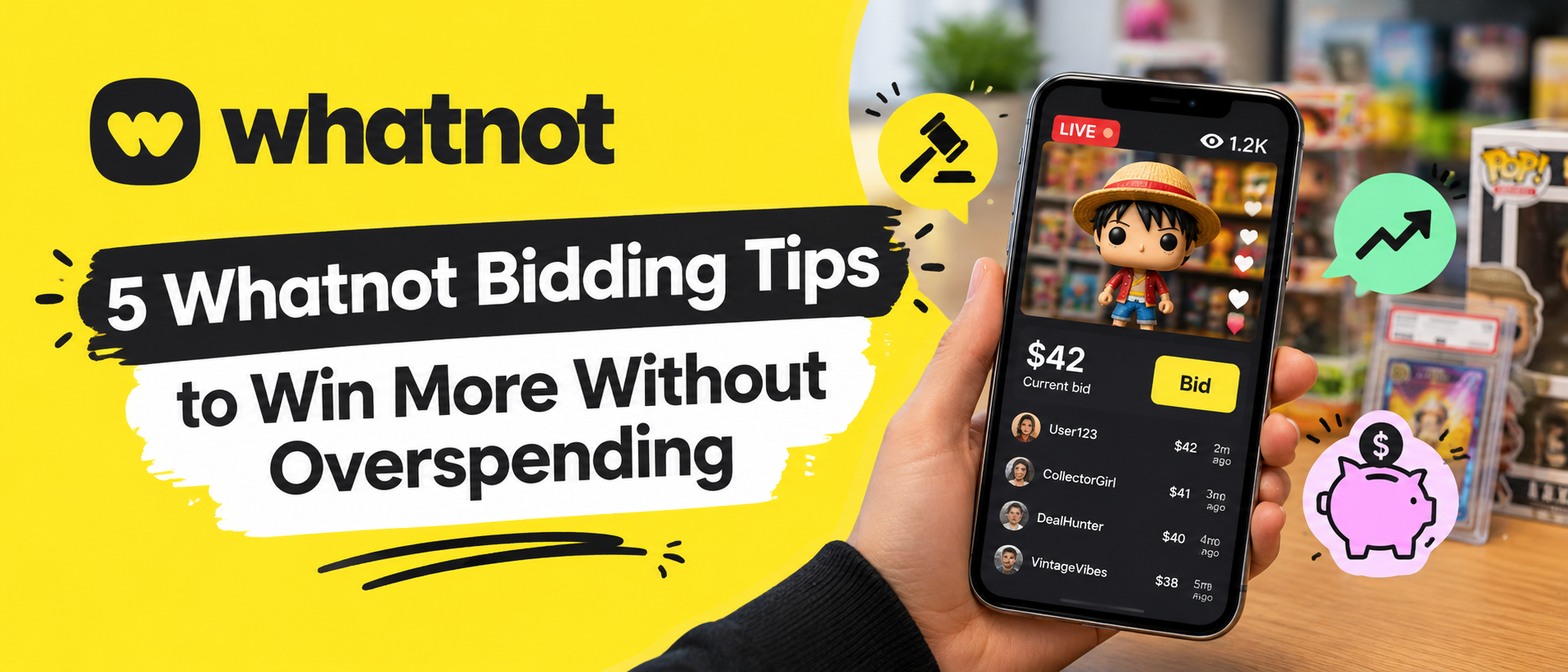 5 Whatnot Bidding Tips to Win More Without Overspending