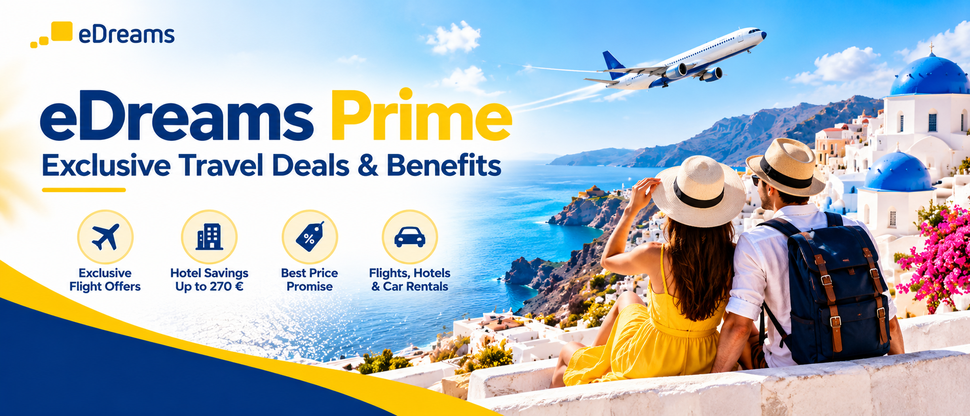 eDreams Prime - Exclusive Travel Deals & Benefits