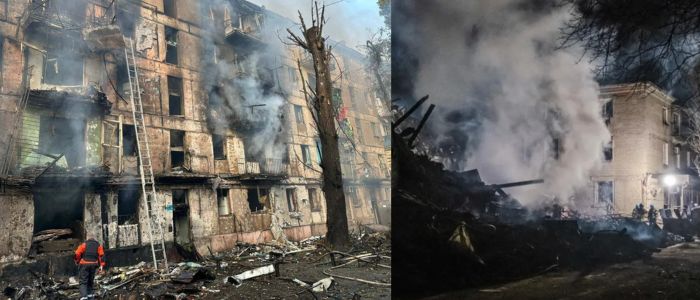 Russia Hits Western Ukraine in Intense Overnight Airstrike