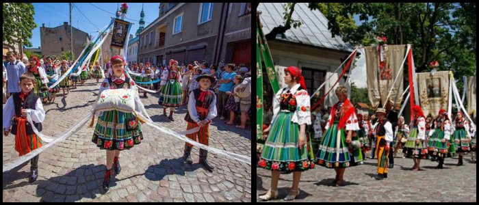 Poland Celebrates Corpus Christi in Streets