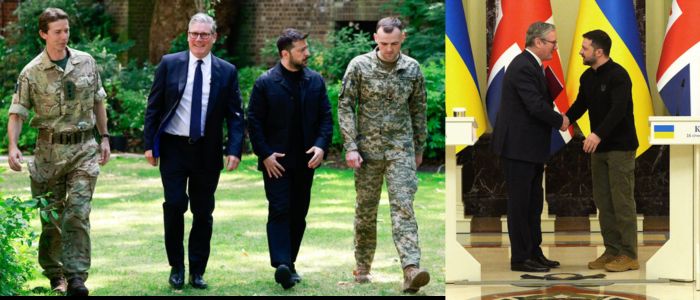 Zelenskyy, Starmer Agree on UK-Ukraine Military Deal