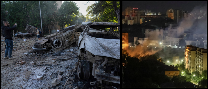 Kyiv Endures 'Night of Terror' in Russian Aerial Attack