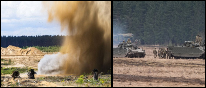 Lithuania Tests Bunkers Against Russian Artillery Threat