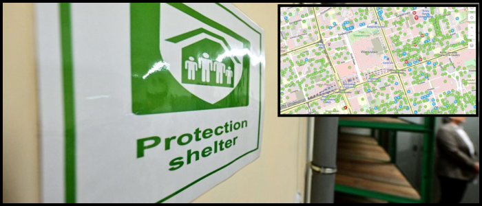 Poland to Launch App for Finding Emergency Shelters
