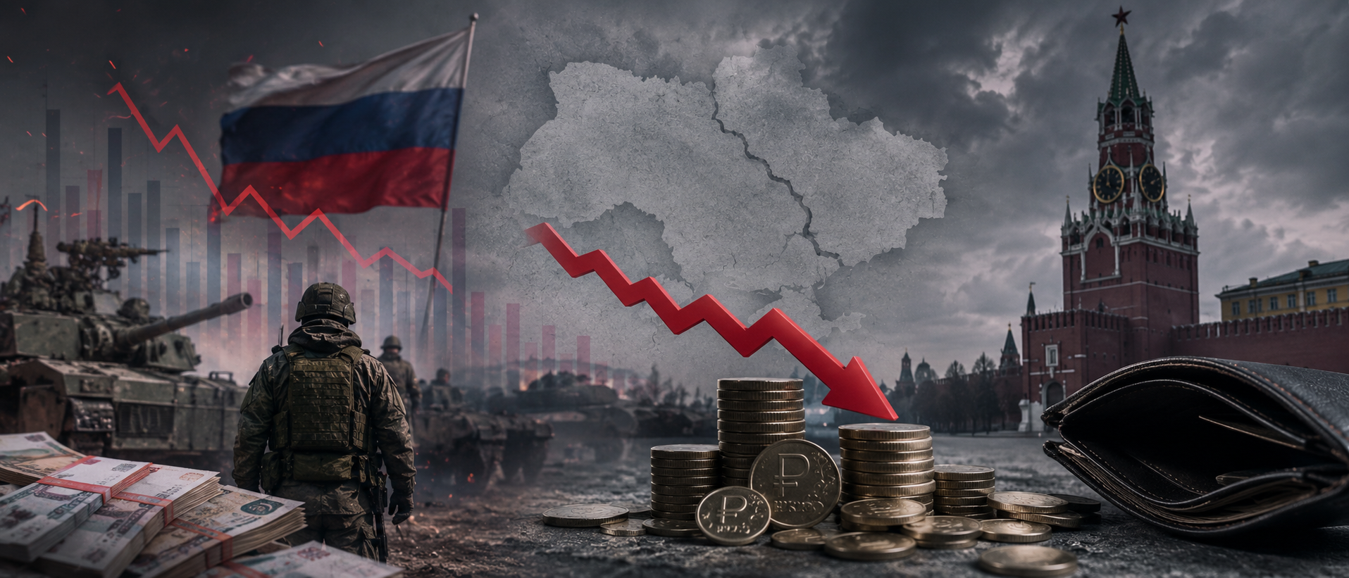 Russia Freezes Spending as Ukraine War Costs Exceed Budget by €24bn