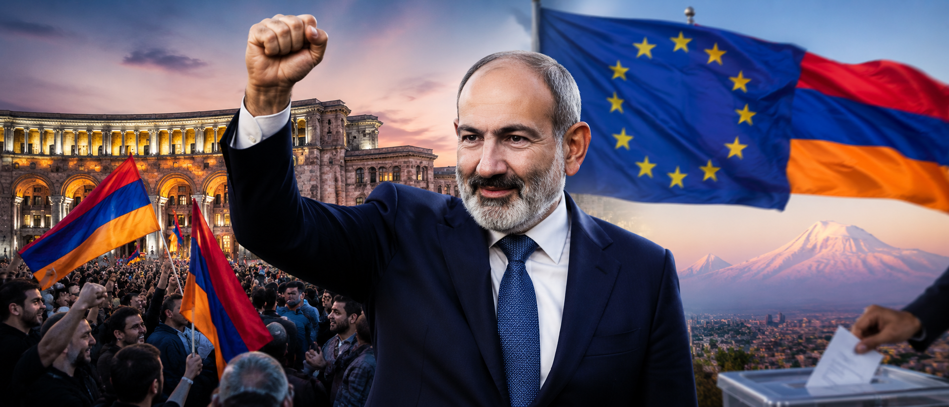 Pashinyan Wins Armenia Vote in Pro-West Landslide