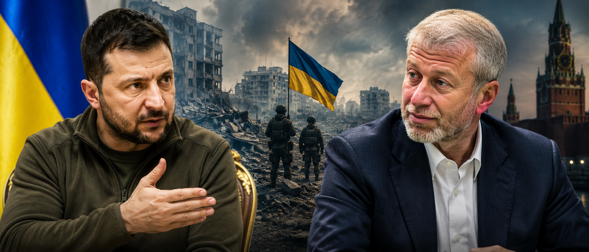 Zelenskyy Confirms Abramovich's Secret Peace Mission to Kyiv