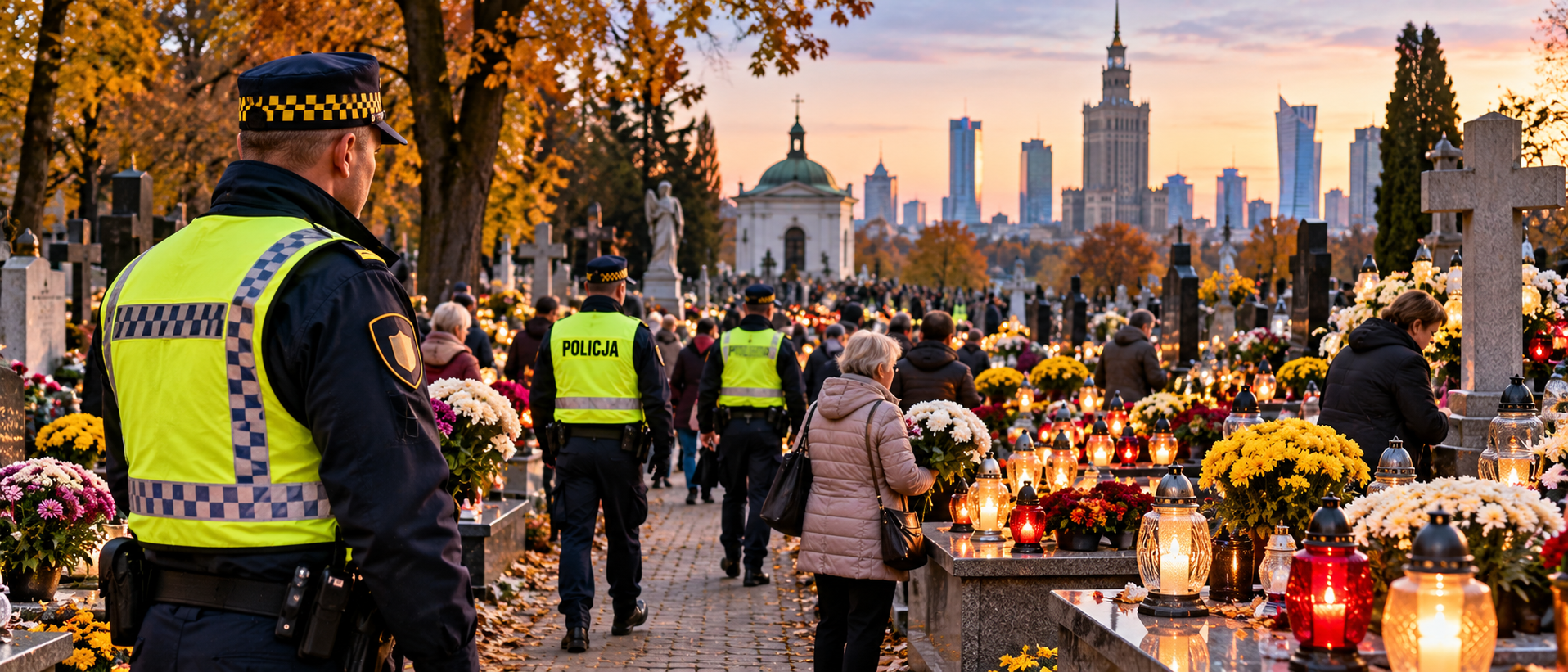 Warsaw Tightens Security at Cemeteries for All Saints' Day